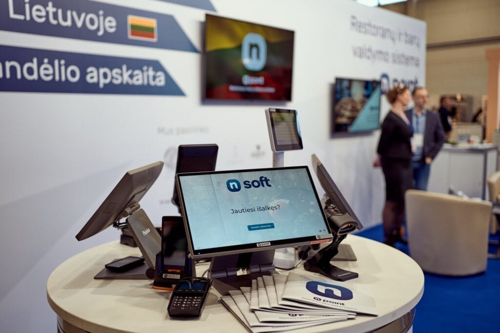 Naujų kasos kompiuterių siunta - Poindus VariPOS256 4 Savitarnos kasa 015 DG200099