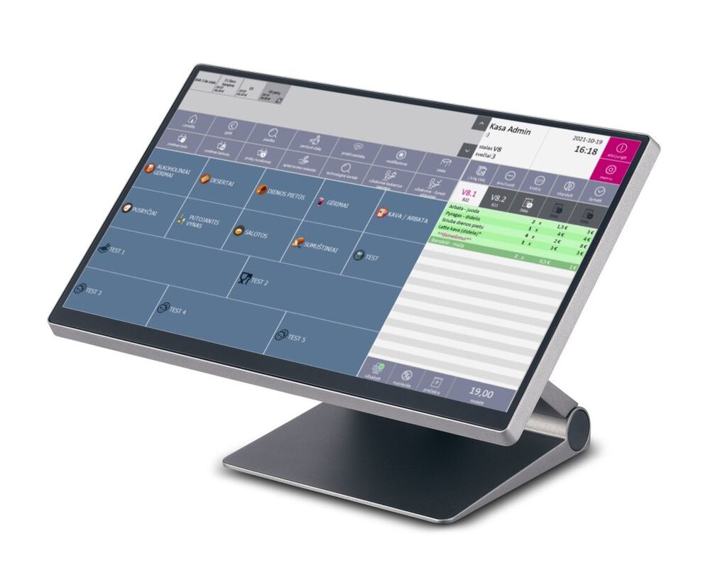 Premium kompiuteriniai kasos aparatai 1 Kasos kompiuteris Nsoft Poindus